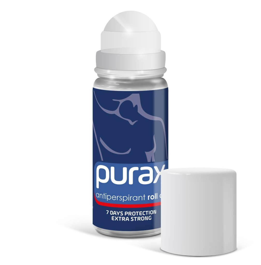 Lot De 2 Antitranspirants Purax Extra Fort Roll-On 50 Ml - Neuf