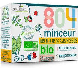 3 Chênes 804 Bruleur de graisses bio programme 1 mois 32 comprimés