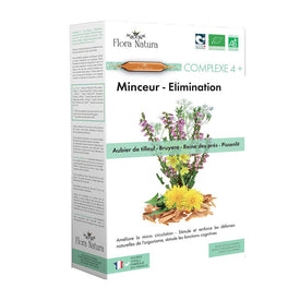 Flora Natura Minceur bio 20 ampoules Complexe 4+