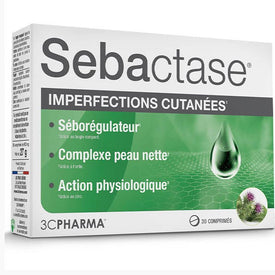 3C Pharma Sebactase 30 comprimés
