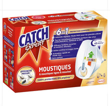 Charger l&#39;image dans la galerie, CATCH Expert Diffuseur Electrique Liquide Anti-Moustique - 45 Nuits - lot de 3