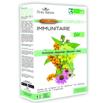 Flora Natura® Complexe 4+ Immunité Bio