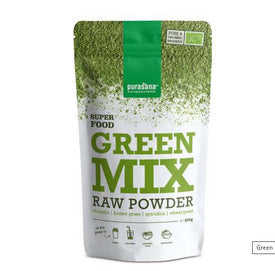 Purasana Green Mix poudre BIO 200g Super Food