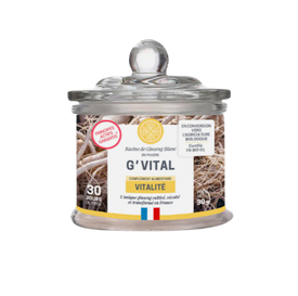 G’VITAL Ginseng blanc en poudre 30g