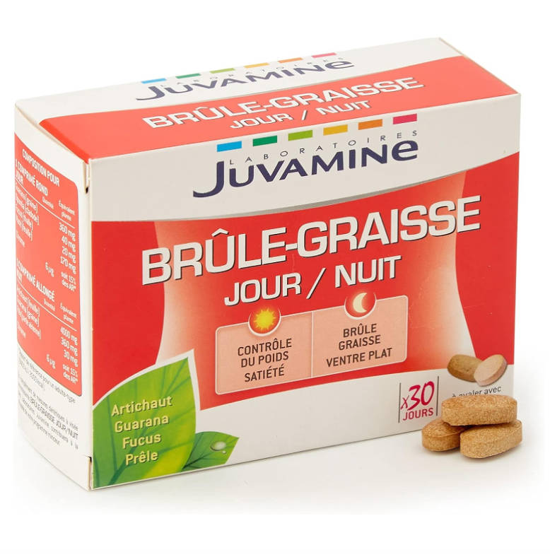 Juvamine Brûle Graisse Jour/Nuit 60 Gélules - lot de 2