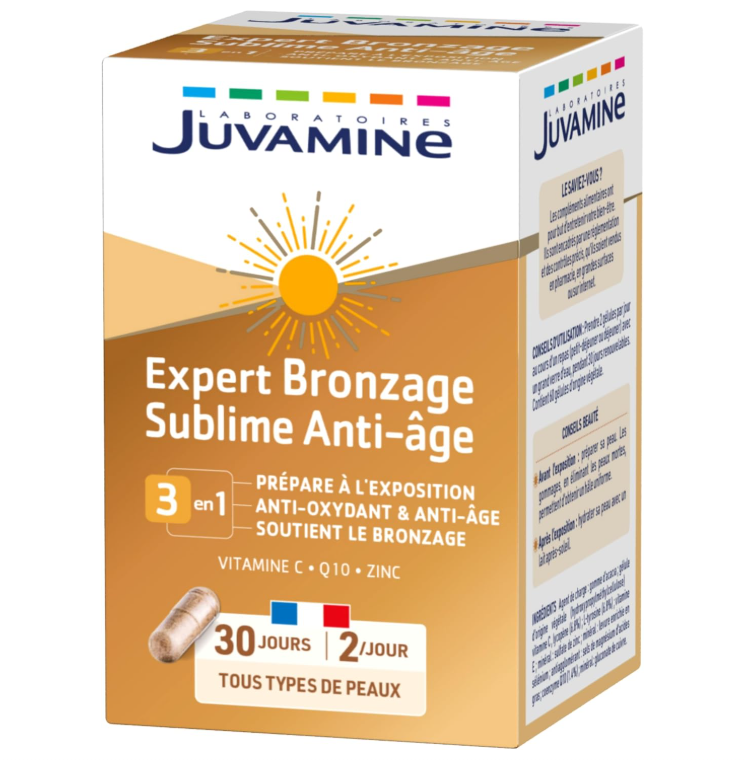 Juvamine Bronzage Sublime 60 Capsules