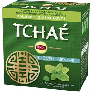 Lipton Tchaé Thé Vert Menthe 3x20 Sachets