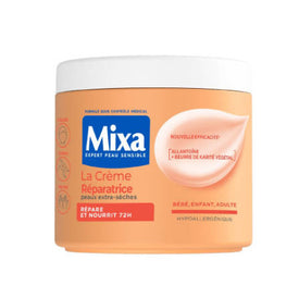 Mixa Intensif - Crème Visage Corps Mains Huiles 100% Végétales - 400 ml