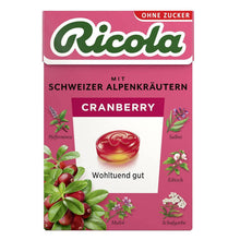 Charger l&#39;image dans la galerie, RICOLA - Cramberrysans Sucres - lot de 4