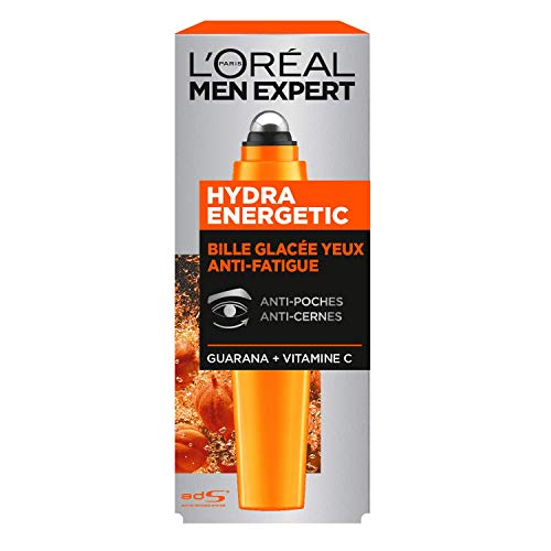 L'Oréal Men Expert - Bille Anti-Cernes & Anti-Poches pour Homme - Hydra Energetic - 10 ml - Nature Linking