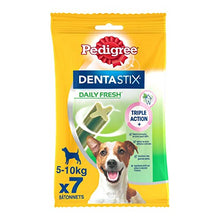 Charger l&#39;image dans la galerie, Pedigree Dentastix Fresh - Friandises pour petit chien, 70 bâtonnets à mâcher pour l&#39;hygiène bucco-dentaire (10 sachets de 7 Sticks) - Nature Linking