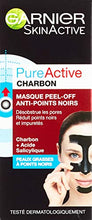 Charger l&#39;image dans la galerie, Garnier - SkinActive - Pure Active - Masque Peel-Off Anti-Points Noirs - Peaux Grasses à Imperfections - 50 ml - Nature Linking