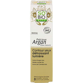 SO'BIO ÉTIC Contour Yeux Défroissant Lumière Précieux Argan Peaux Matures - Nature Linking