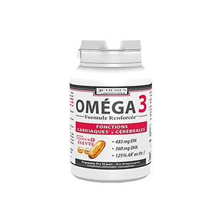 3 Chenes - Omega 3 60 Capsules Formule Renforcee 3 Chenes - Nature Linking