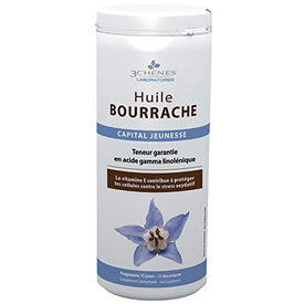 3 Chenes - Huile De Bourrache 150 Capsules 3 Chenes - Nature Linking