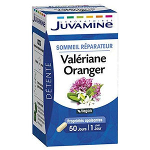 Juvamine Sommeil Réparateur Valériane Oranger 50 Gélules - Nature Linking