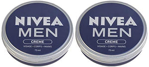 NIVEA Men Crème 75 ml - Lot de 2 - Nature Linking