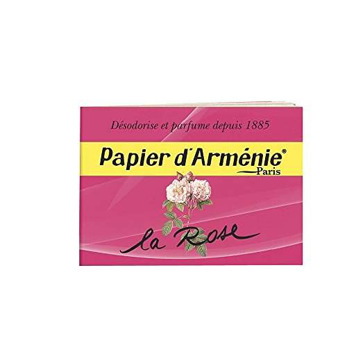 Papier d'Arménie La Rose - Carnet de 36 lamelles - Nature Linking