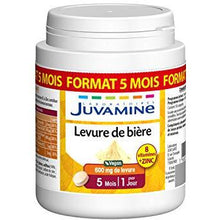 Charger l&#39;image dans la galerie, Juvamine LEVURE DE BIERE - Beauté de la peau, des cheveux et des ongles - 100% naturel, MAXI format 150 comprimés - Nature Linking