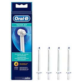 Oral-B - Waterjet ED15 Pack de 4 - Canules pour hydropulseurs Oral-B Waterjet - Nature Linking