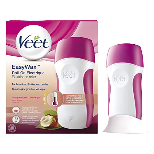 Veet EasyWax Roll On - Kit d'Epilation à la Cire - Nature Linking