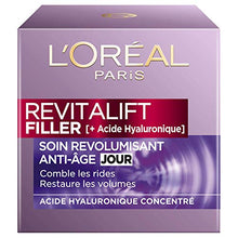 Charger l&#39;image dans la galerie, L&#39;Oréal Paris - Revitalift - Filler - Soin Jour Revolumisant - Anti-Rides &amp; Volume - Anti-Âge - Concentré en Acide Hyaluronique - 50 mL - Nature Linking