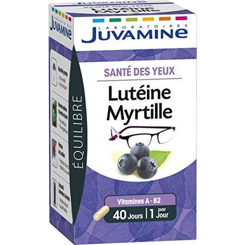 Juvamine SANTE DES YEUX - LUTEINE MYRTILLE, 40 gélules - Nature Linking