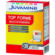 Charger l&#39;image dans la galerie, JUVAMINE - TOP FORME MULTIVITAMINES, 30 comprimés à avaler - Nature Linking