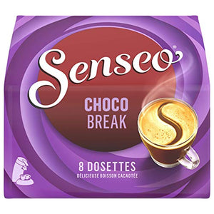 Senseo Chocolat 80 Dosettes Chocobreak (lot de 10 x 8) - Nature Linking