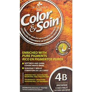 Les 3 Chênes Color et Soin Coloration Femme - Châtain Brownie : 4B - Nature Linking