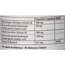 Charger l&#39;image dans la galerie, 3 Chenes - Onagre Bourrache Vitamine E 150 Capsules 3 Chenes - Nature Linking