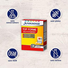 Charger l&#39;image dans la galerie, JUVAMINE - TOP FORME MULTIVITAMINES, 30 comprimés à avaler - Nature Linking
