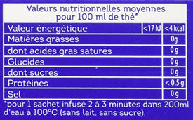 Lipton Thé Noir Déthéiné, Label Rainforest Alliance 75 Sachets (Lot de 3x25 Sachets) - Nature Linking