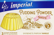 Charger l&#39;image dans la galerie, Imperial Préparation pour Pudding à la Vanille 3 Sachets de 30 g - Lot de 6 - Nature Linking