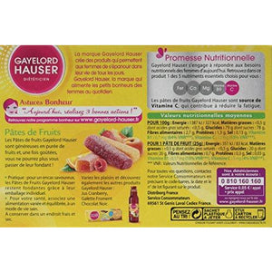 Gayelord Hauser Diététicien Pâtes de Fruits Énergie 125 g - Lot de 6 - Nature Linking