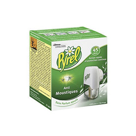 Pyrel Diffuseur Électrique Liquide, 1 Recharge, Anti-Moustiques, 45 Nuits, Insecticide - Nature Linking