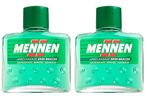 MENNEN - Lotion après-Rasage Homme Skin Bracer - 125 ml - Lot de 2 - Nature Linking
