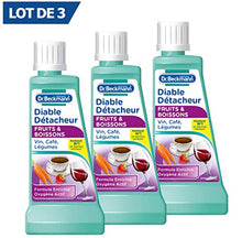 Charger l&#39;image dans la galerie, Dr. Beckmann Set de 3 Diable Détacheur Fruits &amp; Boissons 50 g 3 Unités - Nature Linking