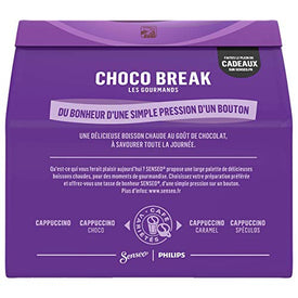 Senseo Chocolat 80 Dosettes Chocobreak (lot de 10 x 8) - Nature Linking