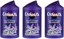 Charger l&#39;image dans la galerie, Ushuaïa - Douche Massage Délassante Relaxe à l&#39;Huile Essentielle d&#39;Ylang des Comores - 250 ml - Lot de 3 - Nature Linking