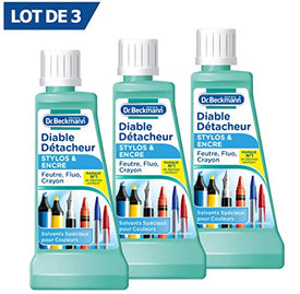 Dr. Beckmann Set de 3 Diable Détacheur Stylos & Encre 50 ml 3 Unités - Nature Linking