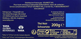 TETLEY Boîte de 100 sachets Tir Press sans Protect Arôme Thé Anglais Breakfast 200 g - Lot de 3 - Nature Linking