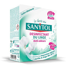 Charger l&#39;image dans la galerie, Sanytol 33636100 Desinfectant Linge anti-odeurs Tablettes x 10 - lot de 2 - Nature Linking