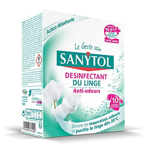 Sanytol 33636100 Desinfectant Linge anti-odeurs Tablettes x 10 - lot de 2 - Nature Linking