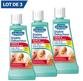 Dr. Beckmann Set de 3 Diable Détacheur Sang & Protéines 50 ml 3 Unités - Nature Linking