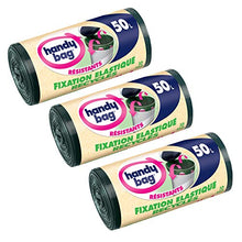 Charger l&#39;image dans la galerie, cofresco Handy Bag 10 Sacs Poubelle 50 L, Poignées Coulissantes, Fixation Élastique, Recyclés, Résistant, Anti-Fuites, 68 x 73 cm, Vert Foncé, Opaque lot de 3 - Nature Linking