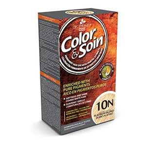 Color & Soin - Coloration Permanente Color & Soin - 10n Blond Platine - Nature Linking