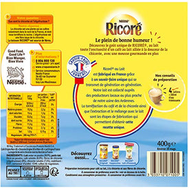 Nestlé Ricoré au Lait - Substitut de Café - Boîte de 400 g - Nature Linking