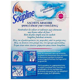 SOUPLINE Adoussissant Sachets Grand Air 3 sachets - Lot de 2