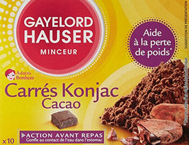 Gayelord Hauser Carrés coupe-faim au cacao 100g